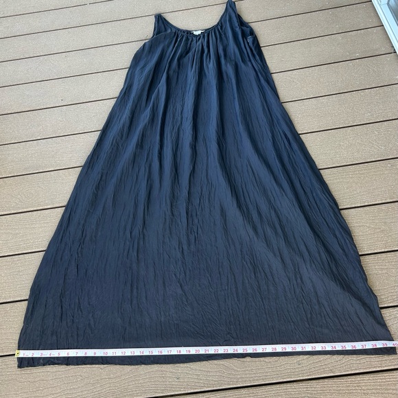 78*. CLUBMONACO Women’s
100% Silk Maxi Shift Sleeveless Dress in Black .
Size: L - Picture 4 of 10
